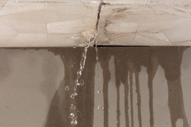 Professional Flood Damage Cleanup technician working in South Webster, OH